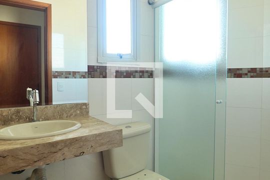 Suíte - Banheiro do Quarto 1 de apartamento à venda com 3 quartos, 144m² em Vila Metalurgica, Santo André