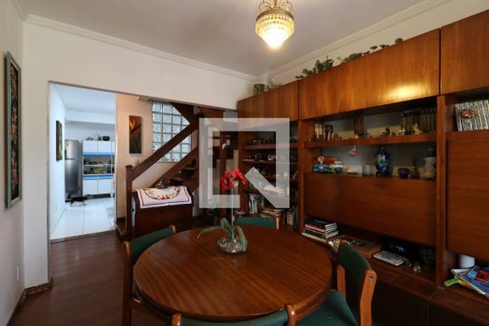 Sala de Jantar de casa para alugar com 5 quartos, 248m² em Vila Valparaiso, Santo André
