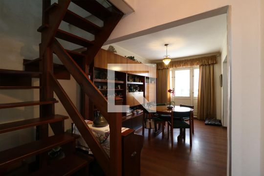 Sala de Jantar de casa para alugar com 5 quartos, 248m² em Vila Valparaiso, Santo André