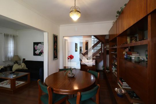 Sala de Jantar de casa para alugar com 5 quartos, 248m² em Vila Valparaiso, Santo André