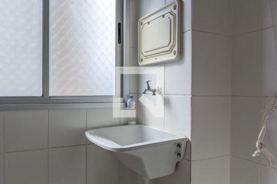 Área de Serviço de apartamento à venda com 2 quartos, 52m² em Vila Moreira, São Paulo