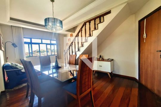 Sala de apartamento à venda com 4 quartos, 156m² em Itapoã, Belo Horizonte