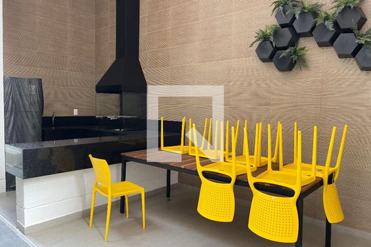 Área comum - Churrasqueira de apartamento para alugar com 1 quarto, 34m² em Vila Clementino, São Paulo