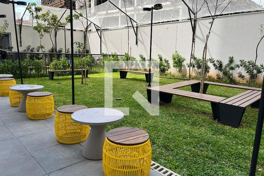 Área comum de apartamento para alugar com 1 quarto, 34m² em Vila Clementino, São Paulo