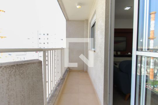 Varanda da Sala de apartamento para alugar com 2 quartos, 67m² em Belenzinho, São Paulo