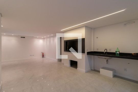 Área comum - Salão de festas de apartamento à venda com 2 quartos, 130m² em Menino Deus, Porto Alegre