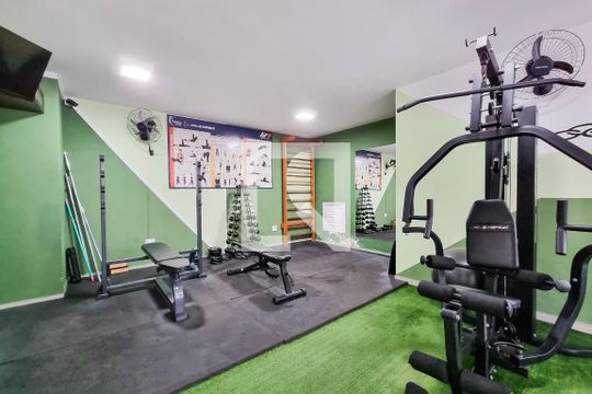Área comum - Academia de apartamento para alugar com 2 quartos, 64m² em Parque Industrial, São José dos Campos