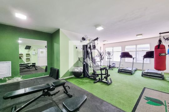 Área comum - Academia de apartamento para alugar com 2 quartos, 64m² em Parque Industrial, São José dos Campos