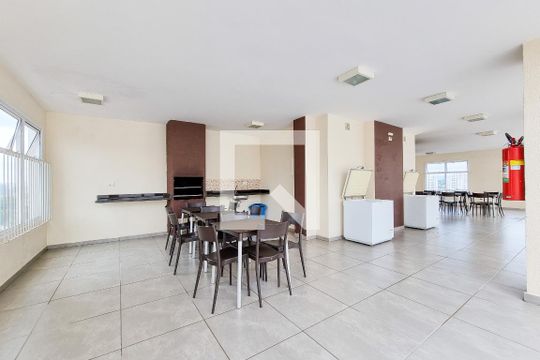 Área comum - Churrasqueira de apartamento para alugar com 2 quartos, 64m² em Parque Industrial, São José dos Campos