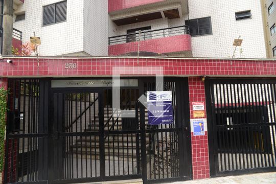 Plaquinha de apartamento para alugar com 2 quartos, 60m² em Caiçara, Praia Grande