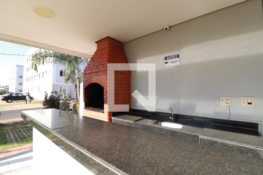 Área comum - Churrasqueira de apartamento para alugar com 2 quartos, 45m² em Gávea, Uberlândia