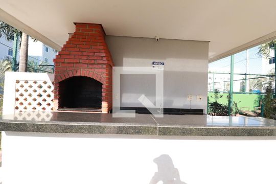 Área comum - Churrasqueira de apartamento para alugar com 2 quartos, 45m² em Gávea, Uberlândia