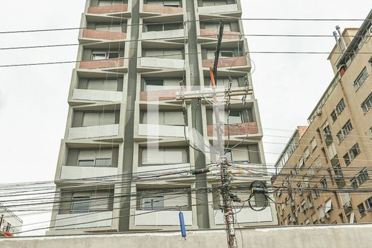 Fachada de apartamento à venda com 1 quarto, 26m² em Centro Histórico, Porto Alegre