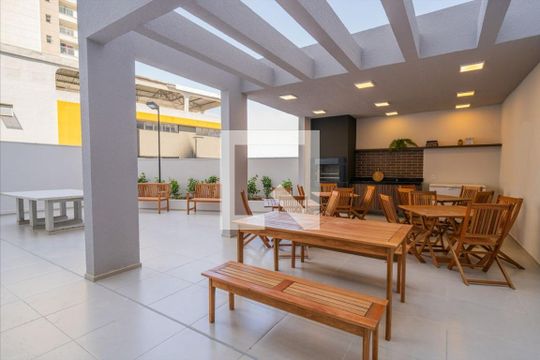 Área comum - Churrasqueira de apartamento para alugar com 1 quarto, 24m² em Vila Prudente, São Paulo