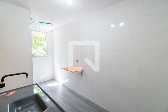 Cozinha de apartamento à venda com 2 quartos, 60m² em Vila Campestre, São Paulo