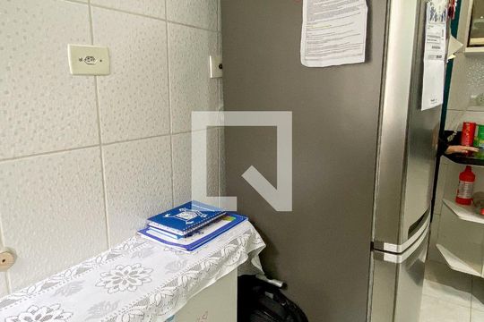 Área de Serviço de apartamento à venda com 2 quartos, 118m² em Vila Tibiriçá, Santo André