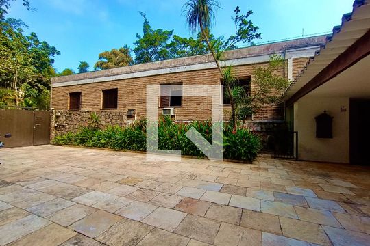 Área aberta de casa à venda com 6 quartos, 1500m² em Gávea, Rio de Janeiro