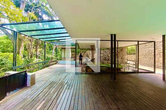Área aberta de casa à venda com 6 quartos, 1500m² em Gávea, Rio de Janeiro