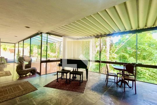 Sala de casa à venda com 6 quartos, 1500m² em Gávea, Rio de Janeiro