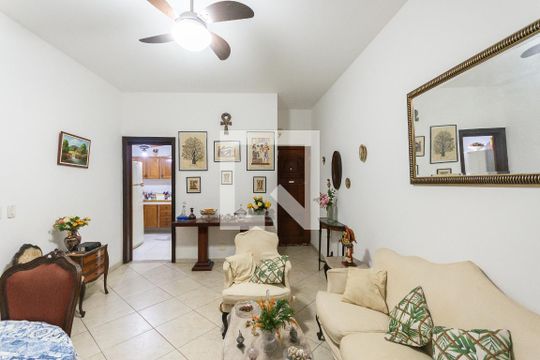 Sala de apartamento à venda com 3 quartos, 96m² em Tijuca, Rio de Janeiro