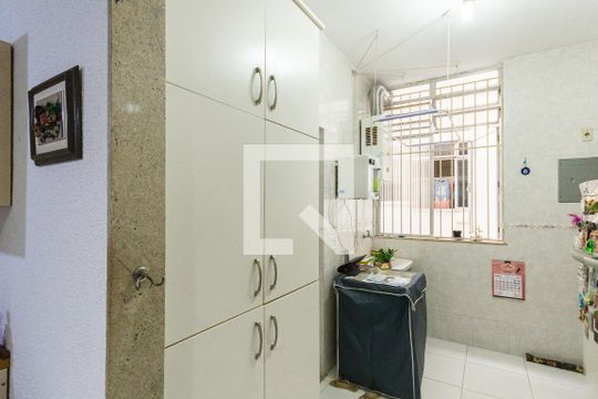 Área de Serviço de apartamento à venda com 3 quartos, 96m² em Tijuca, Rio de Janeiro