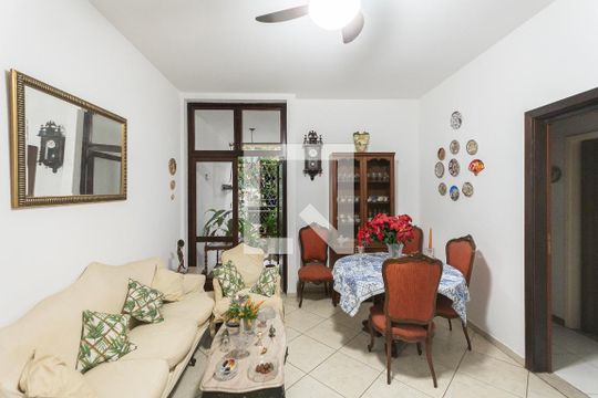 Sala de apartamento à venda com 3 quartos, 96m² em Tijuca, Rio de Janeiro