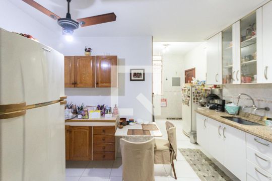 Copa e Cozinha de apartamento à venda com 3 quartos, 96m² em Tijuca, Rio de Janeiro