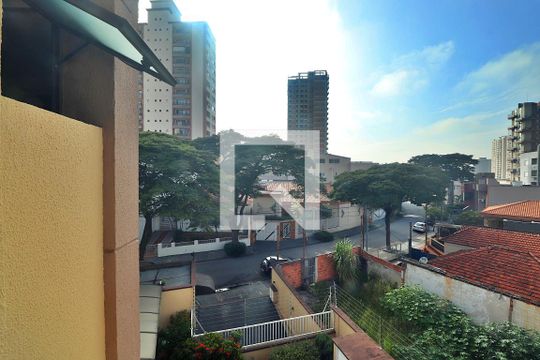 Suíte - Vista do Quarto 1 de apartamento para alugar com 2 quartos, 64m² em Parque das Nações, Santo André