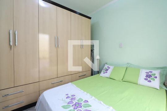 Suíte 1 de apartamento à venda com 2 quartos, 70m² em Vila Humaita, Santo André