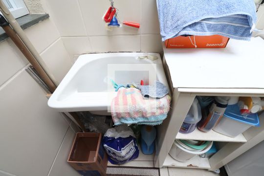 Área de serviço  de apartamento à venda com 2 quartos, 70m² em Vila Humaita, Santo André