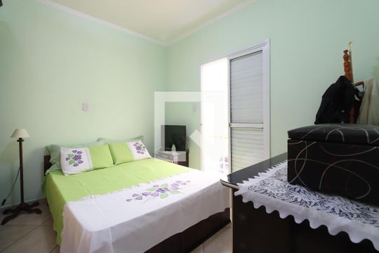 Suíte 1 de apartamento à venda com 2 quartos, 70m² em Vila Humaita, Santo André