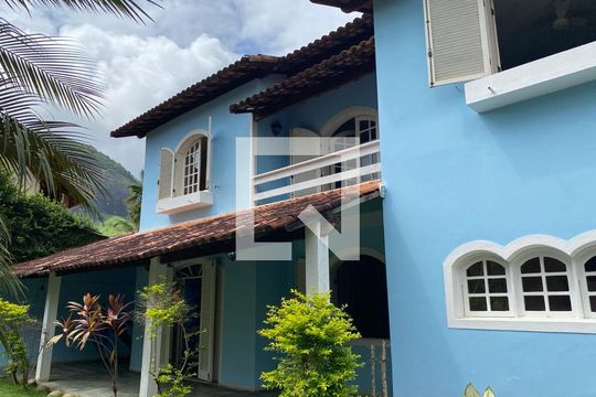 Fachada de casa de condomínio à venda com 5 quartos, 630m² em Anil, Rio de Janeiro