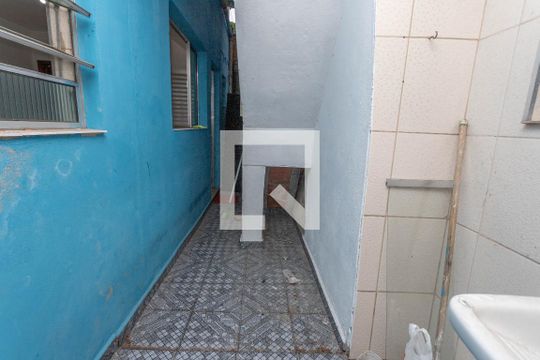 Área de Serviço de casa para alugar com 2 quartos, 60m² em Vila Nogueira, Diadema