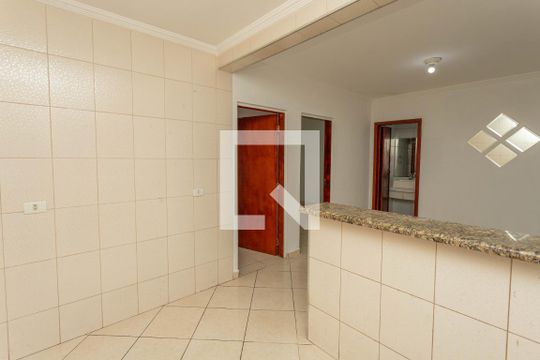Cozinha de casa para alugar com 2 quartos, 60m² em Vila Nogueira, Diadema