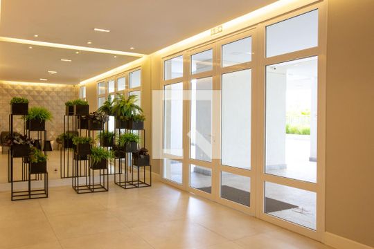 HALL DE ENTRADA TORRE A de apartamento para alugar com 3 quartos, 136m² em Barra Funda, São Paulo