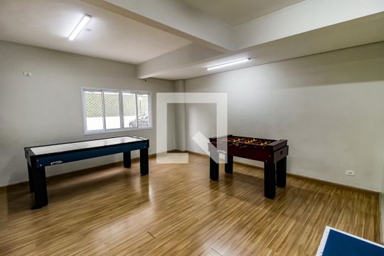 Áreas comum - Sala de Jogos de apartamento para alugar com 3 quartos, 112m² em Chácara Agrindus, Taboão da Serra