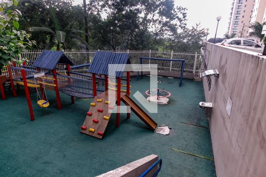 Área comum - Playground de apartamento para alugar com 3 quartos, 112m² em Chácara Agrindus, Taboão da Serra