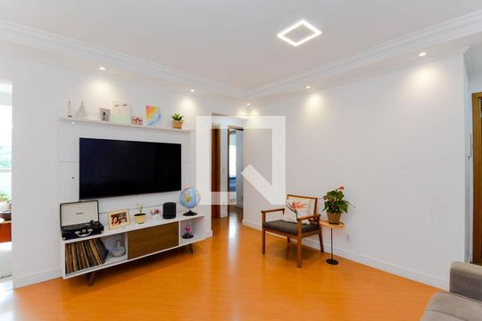 Sala de apartamento à venda com 3 quartos, 92m² em Jardim Nova Taboao, Guarulhos