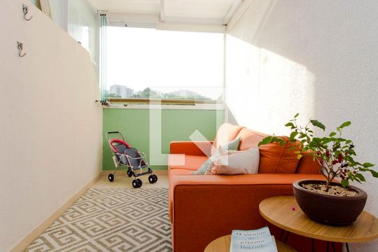 Varanda da Sala de apartamento à venda com 3 quartos, 92m² em Jardim Nova Taboao, Guarulhos