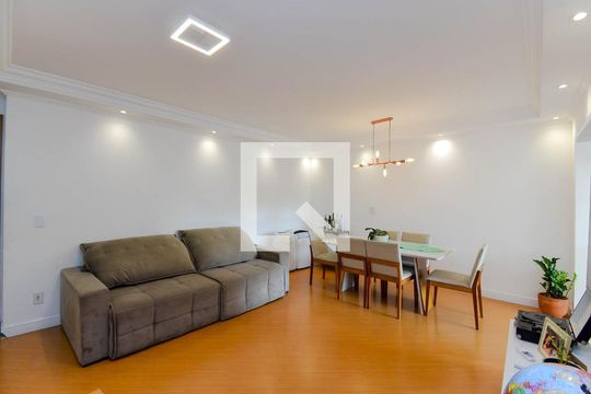 Sala de apartamento à venda com 3 quartos, 92m² em Jardim Nova Taboao, Guarulhos