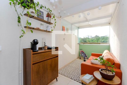 Varanda da Sala de apartamento à venda com 3 quartos, 92m² em Jardim Nova Taboao, Guarulhos
