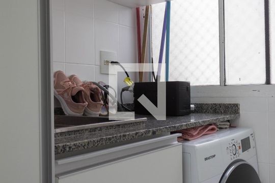 Área de Serviço de apartamento à venda com 3 quartos, 88m² em Baeta Neves, São Bernardo do Campo