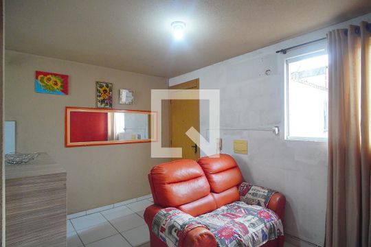 Sala de apartamento para alugar com 2 quartos, 58m² em Santo Afonso, Novo Hamburgo