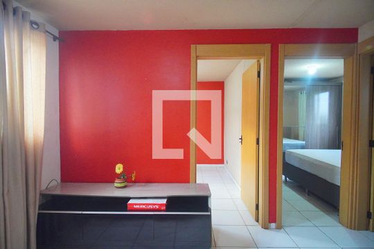 Sala de apartamento para alugar com 2 quartos, 58m² em Santo Afonso, Novo Hamburgo
