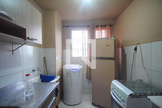 Cozinha de apartamento para alugar com 2 quartos, 58m² em Santo Afonso, Novo Hamburgo