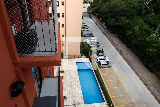 Vista da Sala de apartamento para alugar com 2 quartos, 58m² em Boa Vista, Sorocaba
