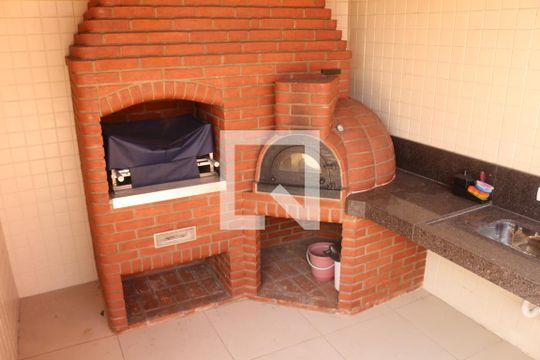 Área comum - Churrasqueira de apartamento para alugar com 5 quartos, 195m² em Santa Paula, São Caetano do Sul