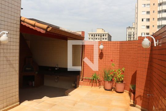 Área comum - Churrasqueira de apartamento para alugar com 5 quartos, 195m² em Santa Paula, São Caetano do Sul