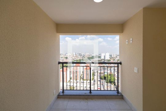 Varanda Sala de apartamento para alugar com 2 quartos, 64m² em Vila Penteado, São Paulo