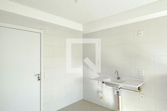 Cozinha de apartamento para alugar com 1 quarto, 34m² em Belenzinho, São Paulo